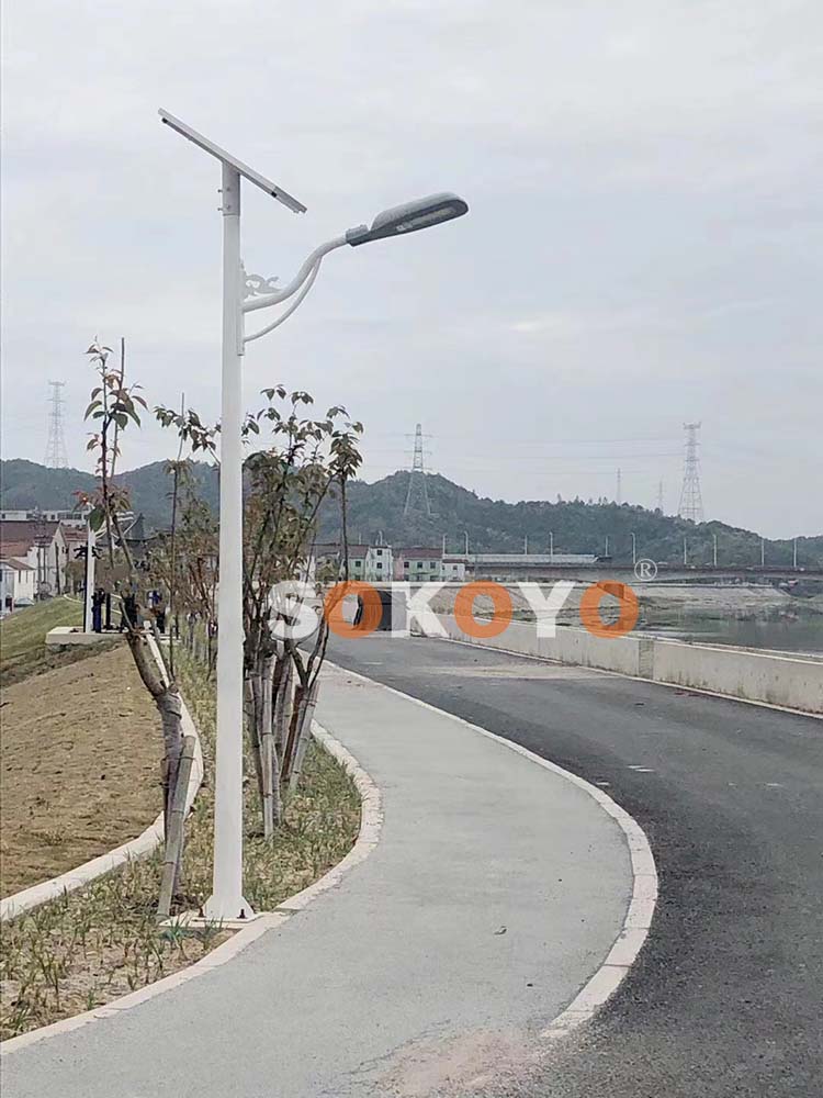 浙江紹興諸暨星羽路燈