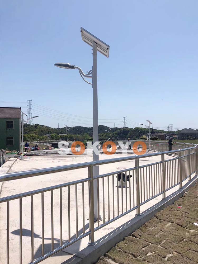 浙江紹興諸暨星羽路燈