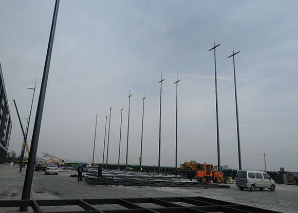 山東青島中國(guó)紅島國(guó)際會(huì)議中心22.5米雙120W案例